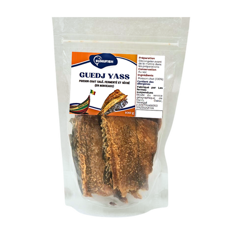 Guedj Yass/ Poisson chat fermenté séché